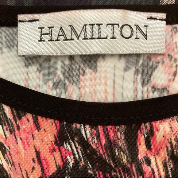 Hamilton | Floral Keyhole Sleeve Blouse NWOT - Picture 15 of 15